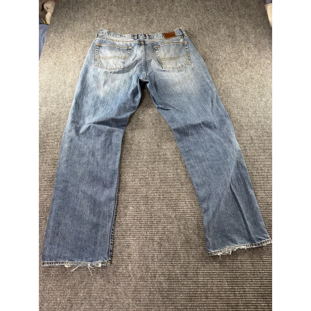 Lucky Brand 361 Vintage Straight Jeans Mens 38x33 Blue Denim Medium Wash Pants